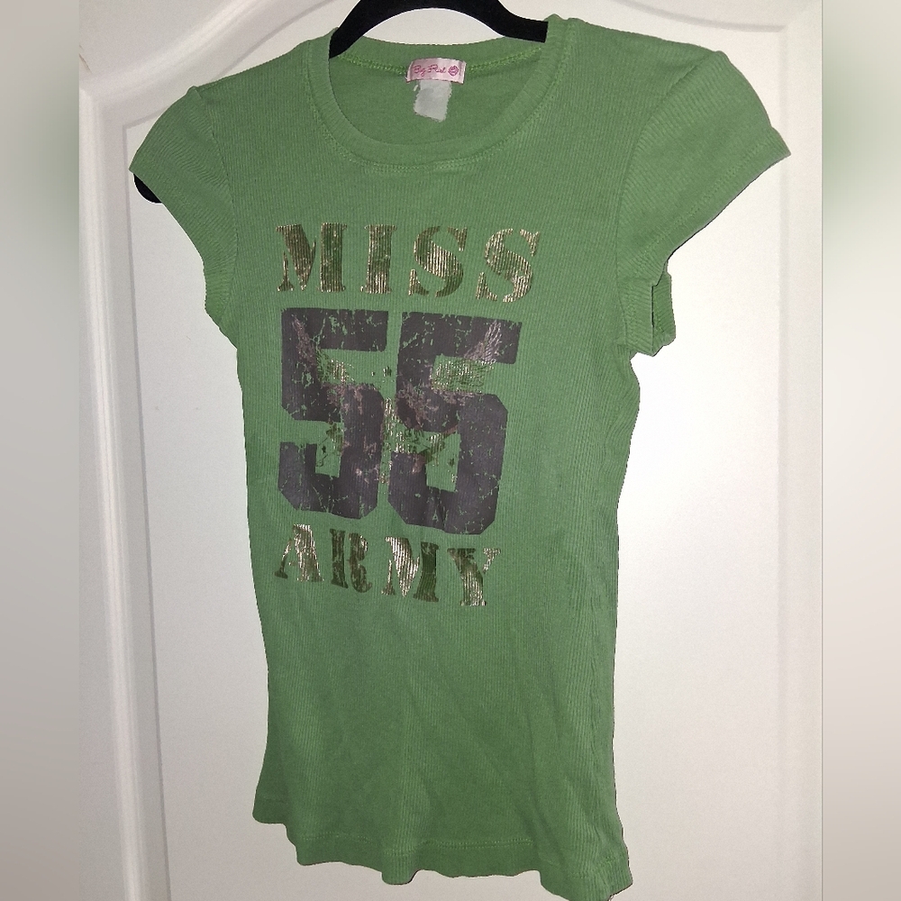 Y2K Green Top